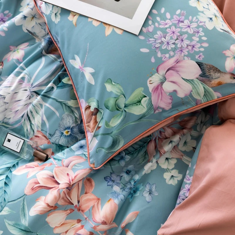 Regina Floral Ultra Soft Egyptian Cotton Bedding Set