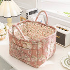 🔥2026 BIG Sale💐💥Boho Fabric Storage Basket🌸