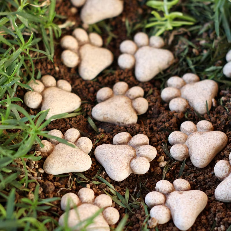 Woodland Paw Resin Stones