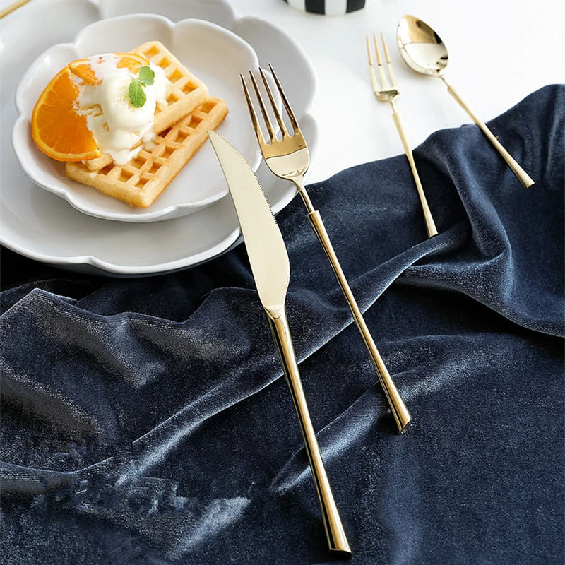 Ottoman Gold Luxury Stainless Steel Cutlery Set