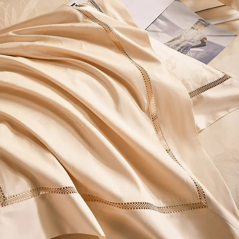 Aureate Luxury Jacquard Egyptian Cotton Bedding Set