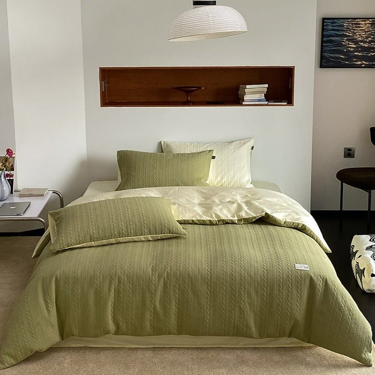 Cable Knit Bedding Set