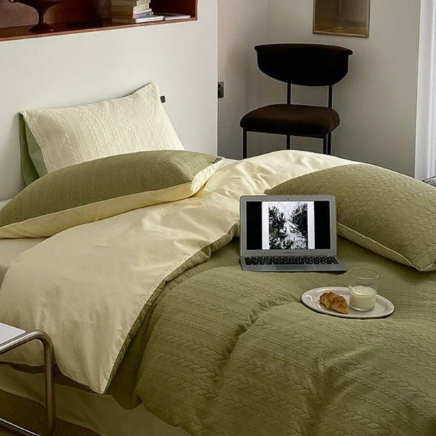 Cable Knit Bedding Set