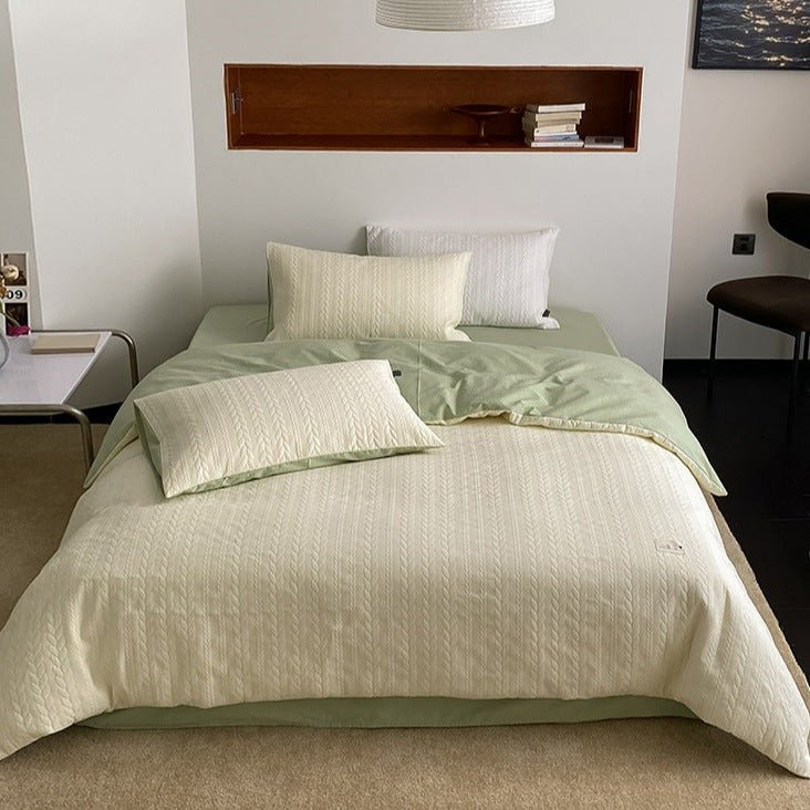 Cable Knit Bedding Set