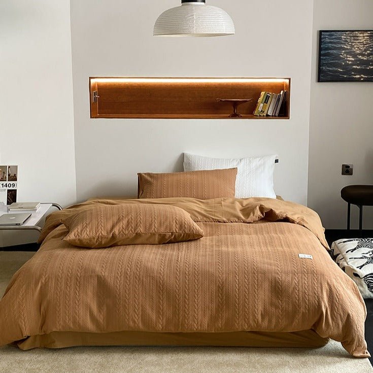 Cable Knit Bedding Set