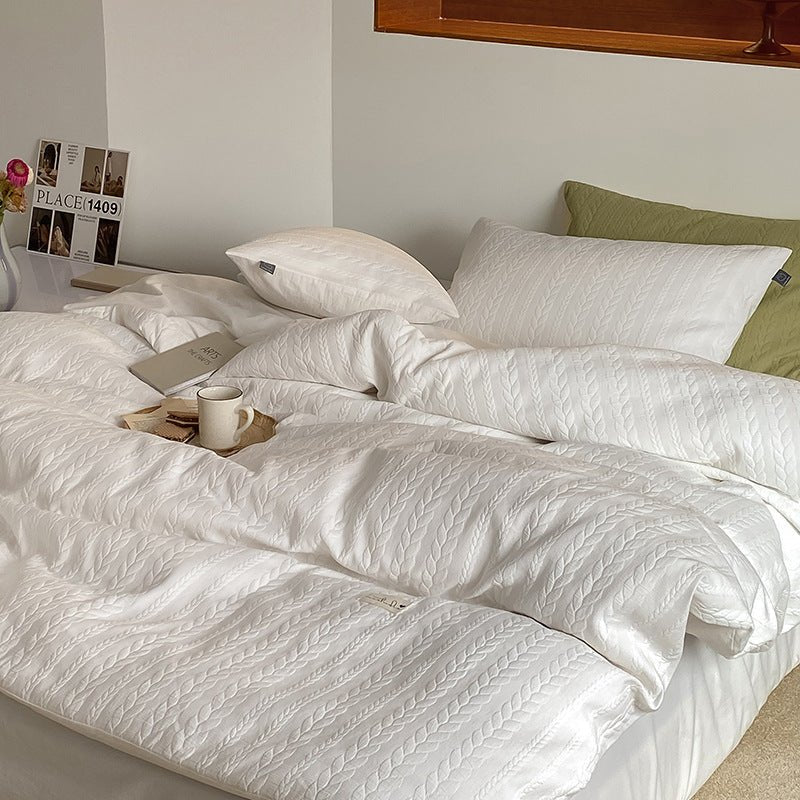 Cable Knit Bedding Set