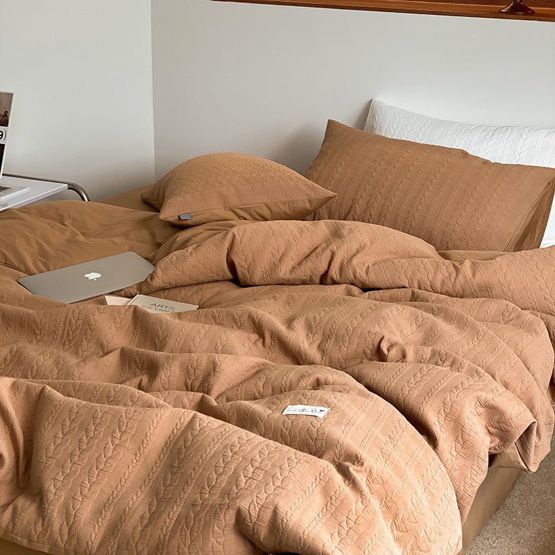Cable Knit Bedding Set