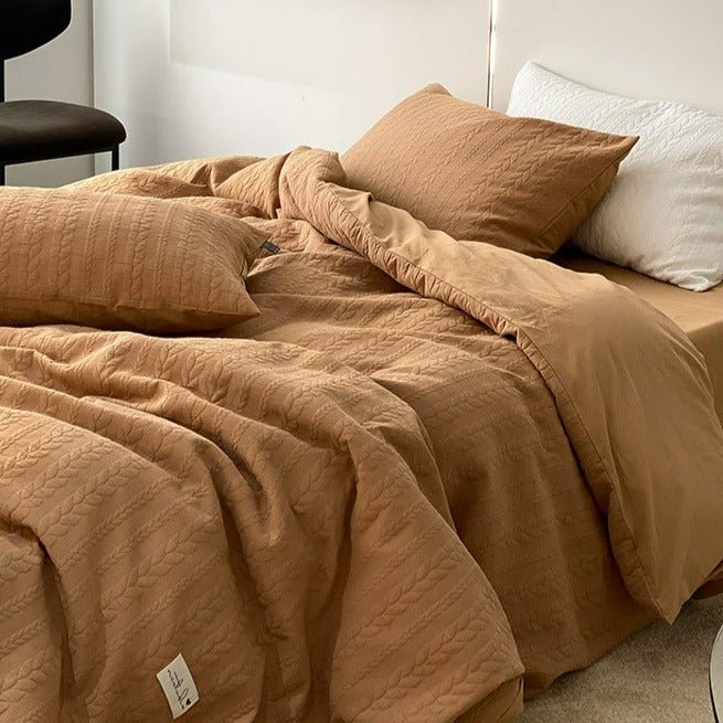 Cable Knit Bedding Set