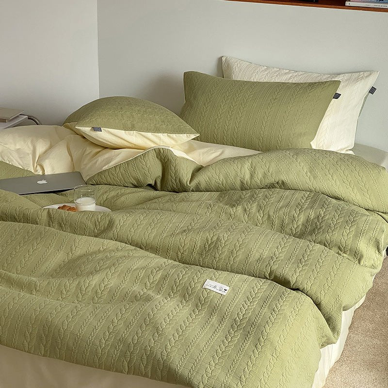 Cable Knit Bedding Set