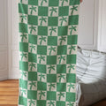 Cactus and Palm Check Towel - FINAL SALE