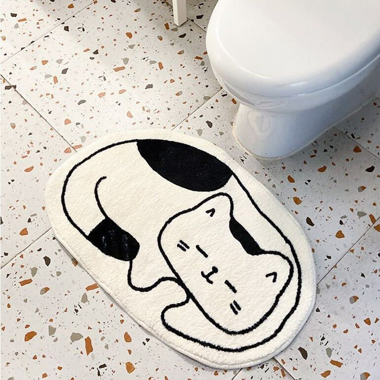 Cartoon Cuties Bath Mat Collection