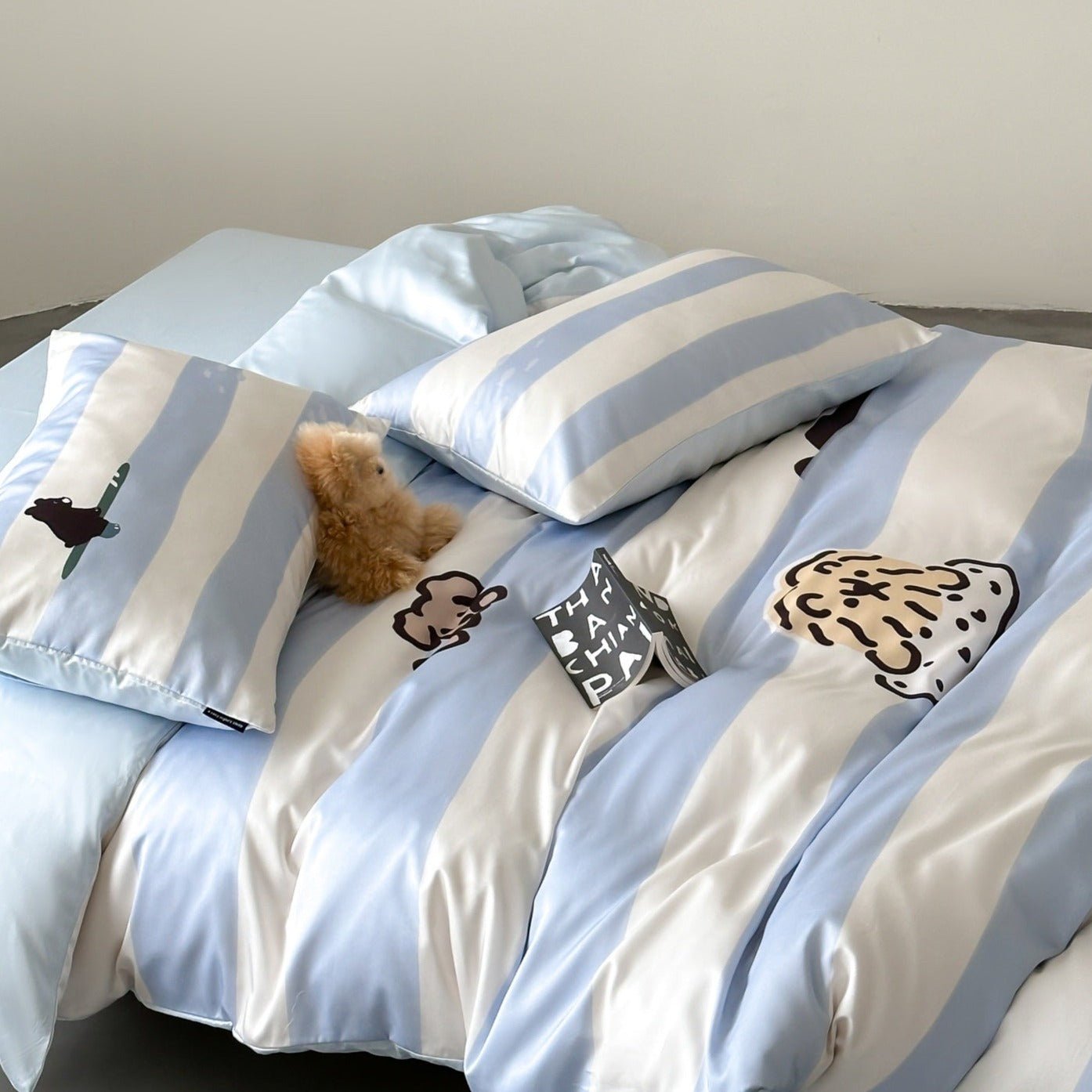 Cartoon Safari Bedding Set