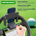 🌟⛳ Golf cart steering wheel phone holder