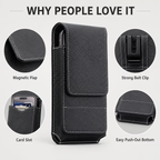 📱 Hands-Free Waist Phone Pouch - Keep Your Phone Safe & Accessible Wherever You Go