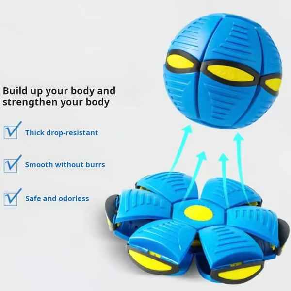 Children's bouncing ball，Magic metaball ，Magic Flying Saucer，bouncy ball，Parent-child interaction (Suitable for small dogs）