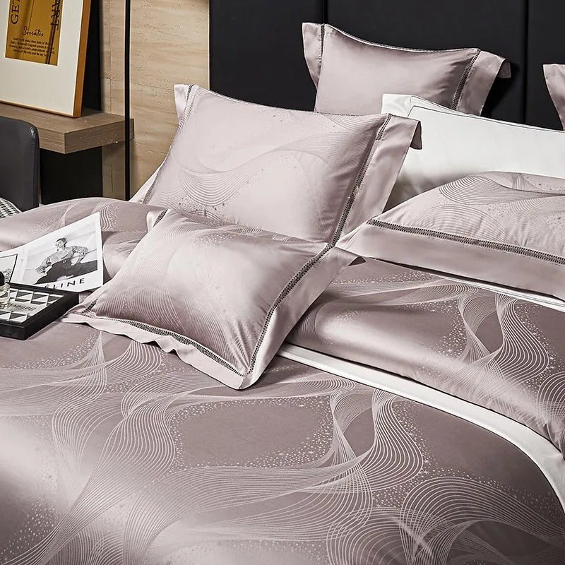 Seraphine Egyptian Cotton Jacquard Bedding Set