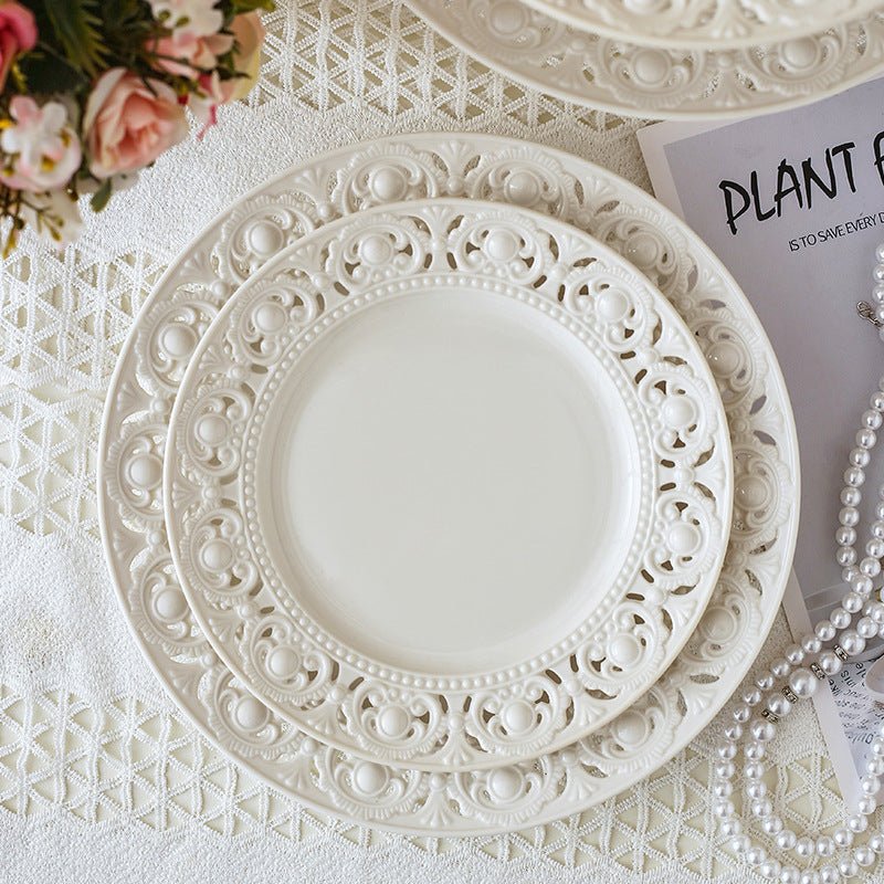 Ceramic Lace Plate