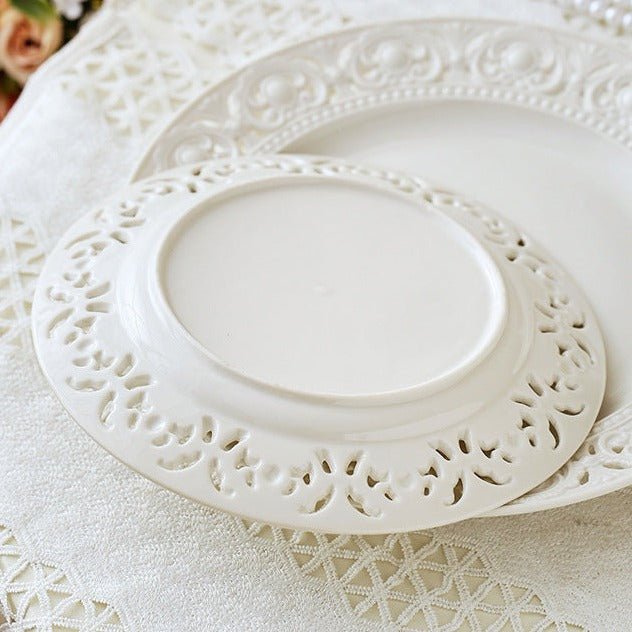 Ceramic Lace Plate