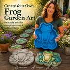 ✨Create Your Own Garden Art - Reusable Mold for Stepping Stones