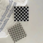Checkerboard Acrylic Coasters