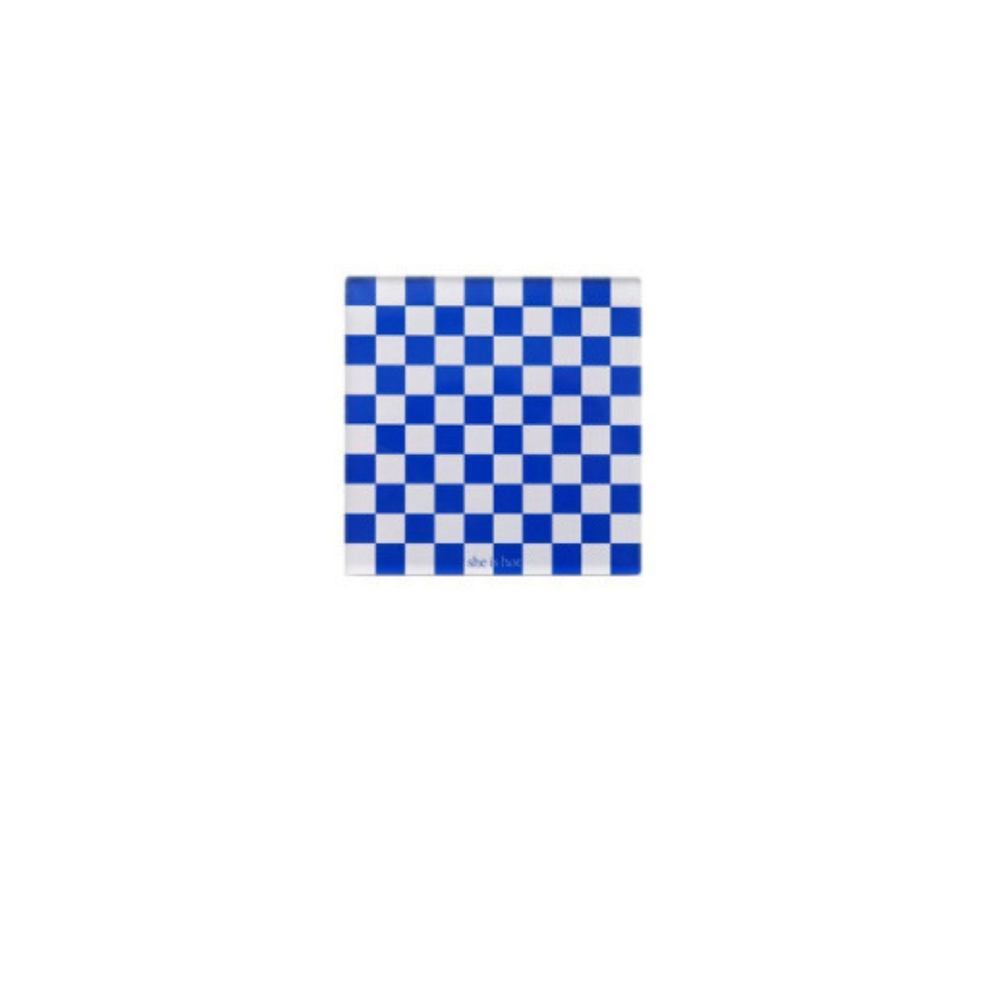 Checkerboard Acrylic Coasters