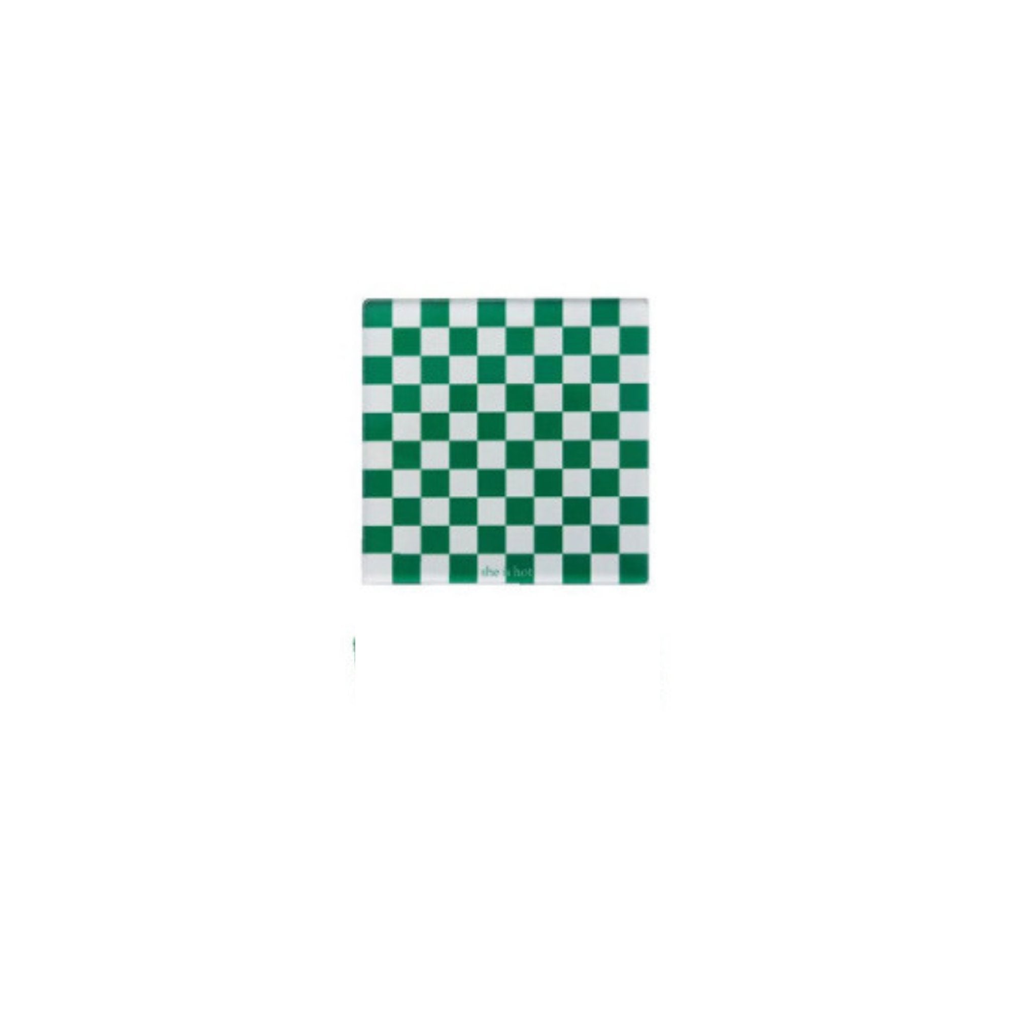 Checkerboard Acrylic Coasters
