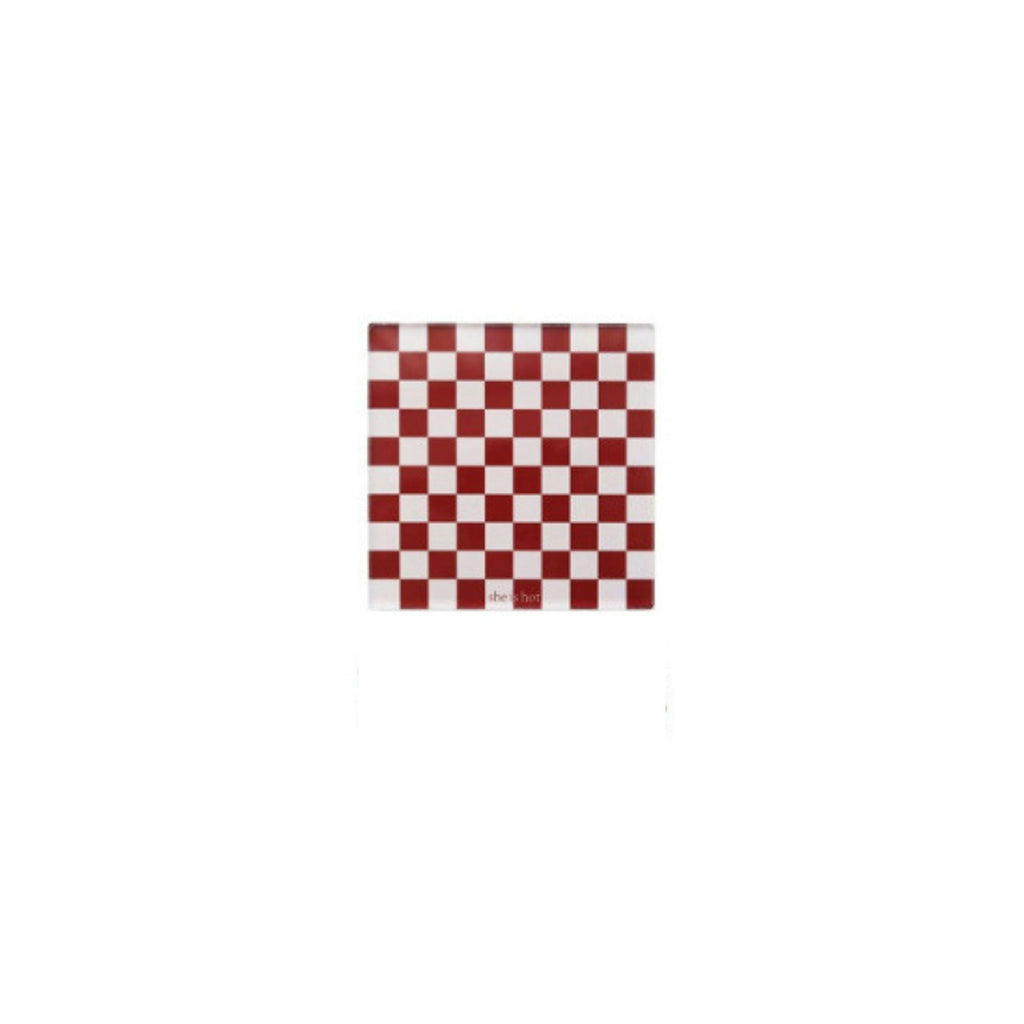 Checkerboard Acrylic Coasters