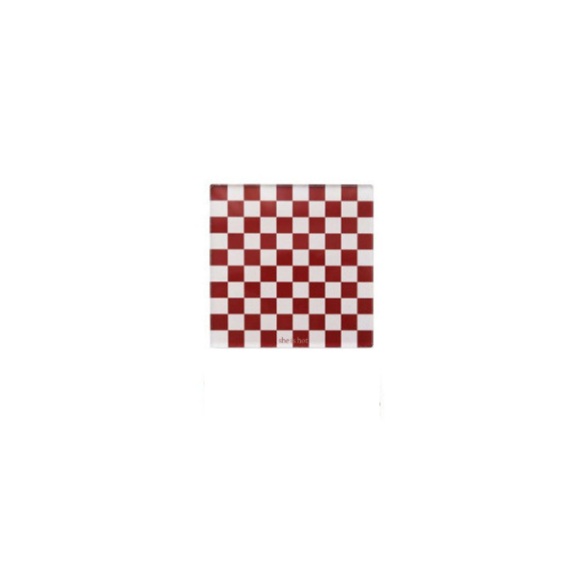 Checkerboard Acrylic Coasters