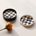 Checkerboard Cup Tray