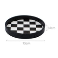 Checkerboard Cup Tray