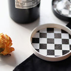 Checkerboard Cup Tray