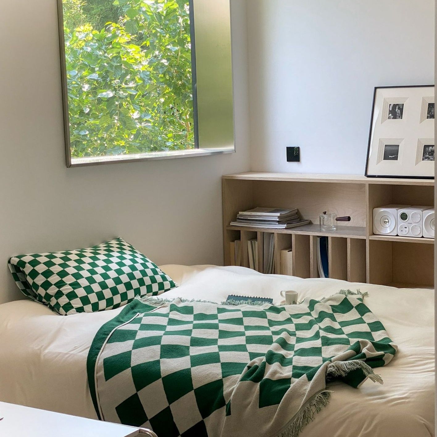 Checkerboard Plus Soft Blanket - FINAL SALE
