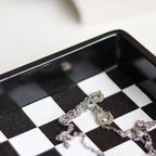 Checkerboard Rectangle Tray
