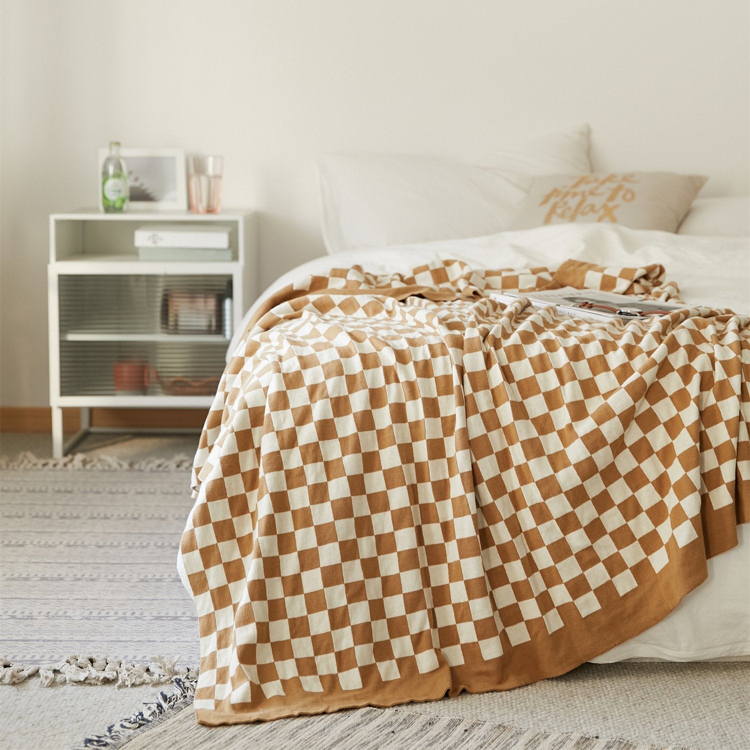 Checkered Past Soft Blanket