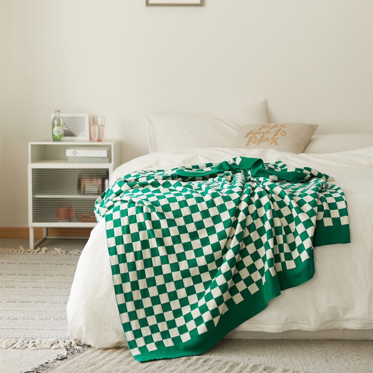Checkered Past Soft Blanket