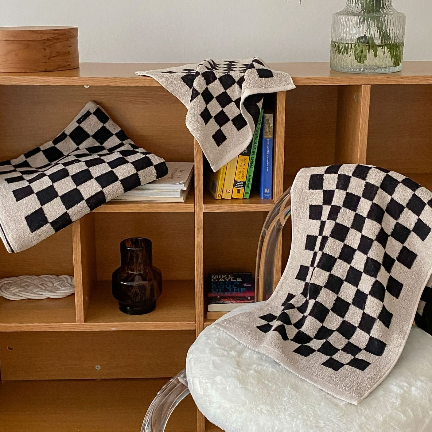 Checkerboard Plus Towel