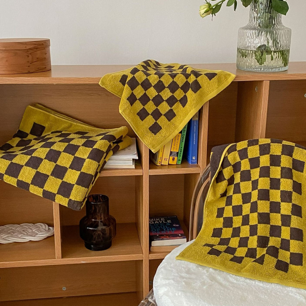 Checkerboard Plus Towel
