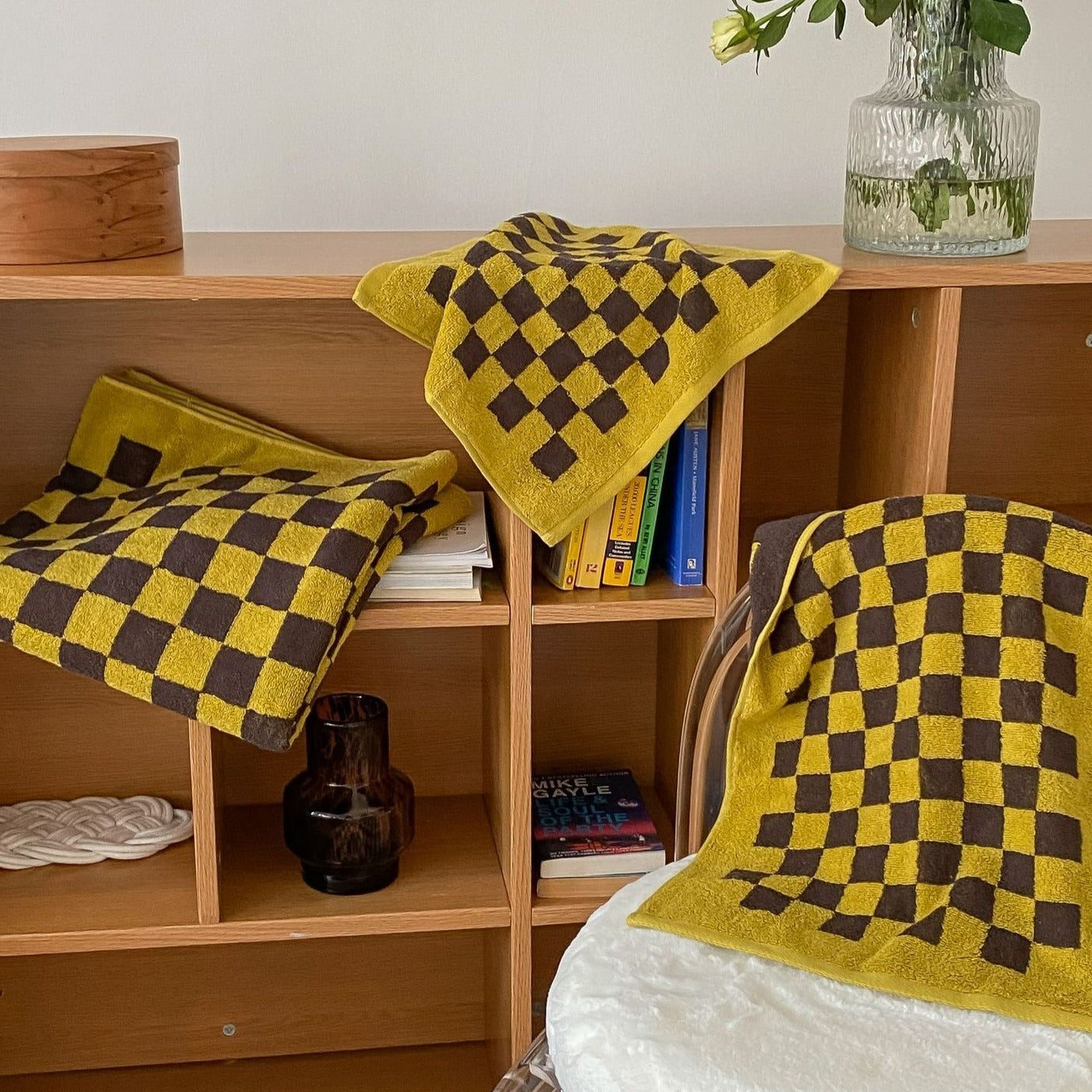 Checkerboard Plus Towel