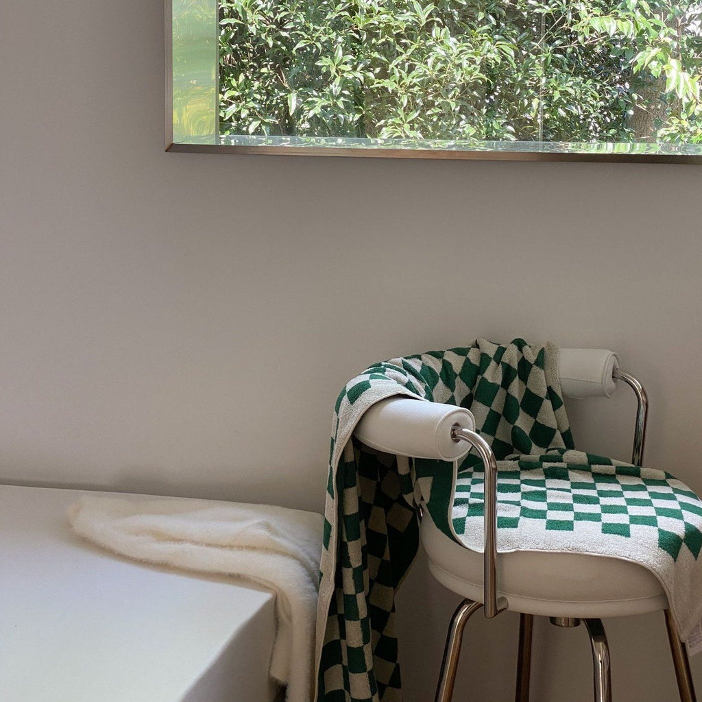 Checkerboard Plus Towel