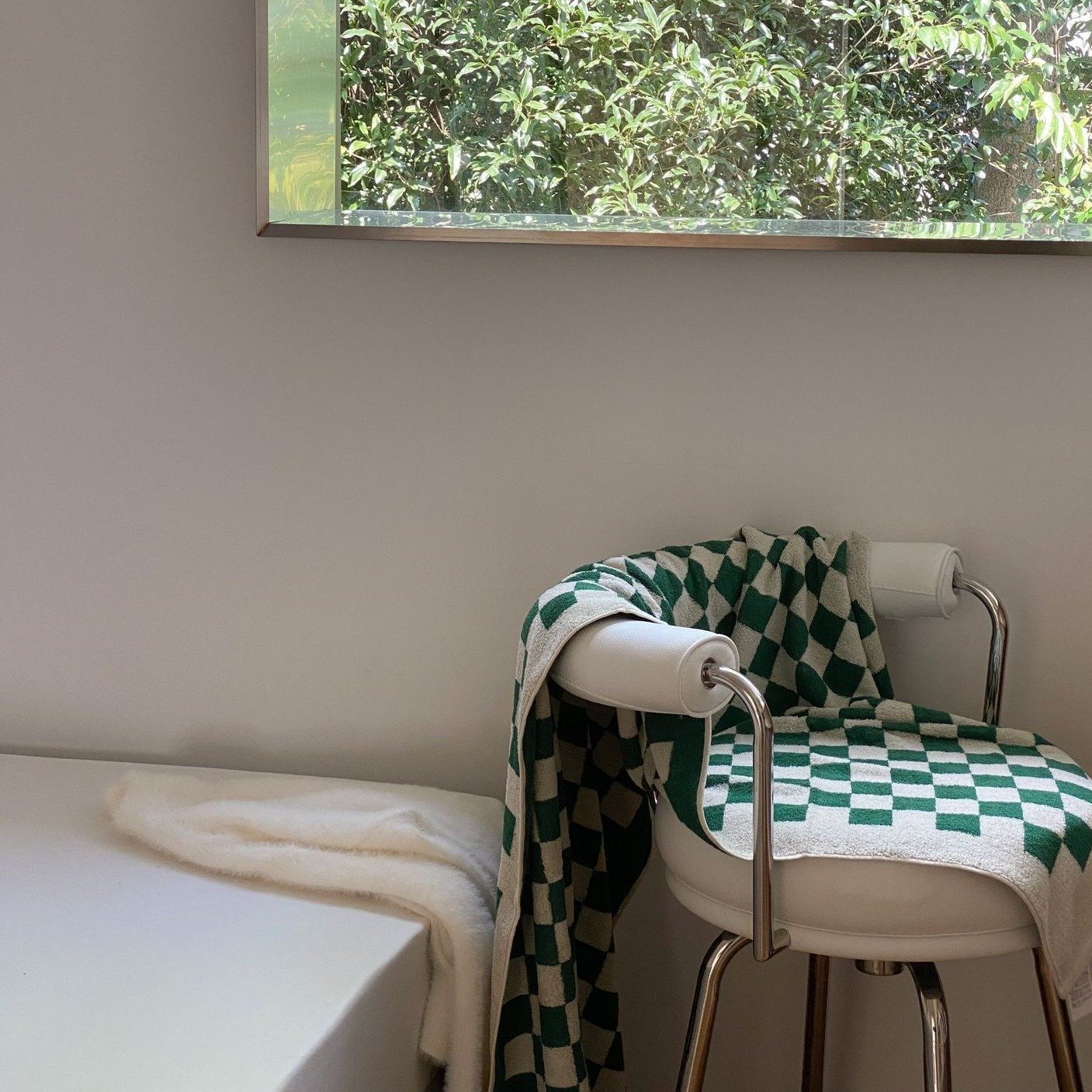 Checkerboard Plus Towel