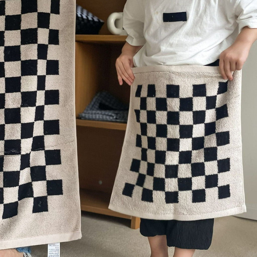 Checkerboard Plus Towel