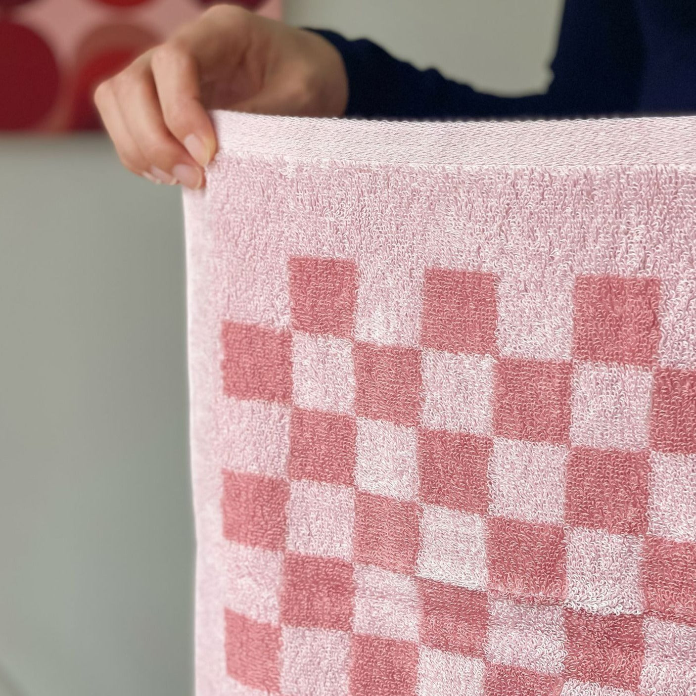 Checkerboard Plus Towel