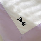 Cherry-Ribbon Print Bedding Set