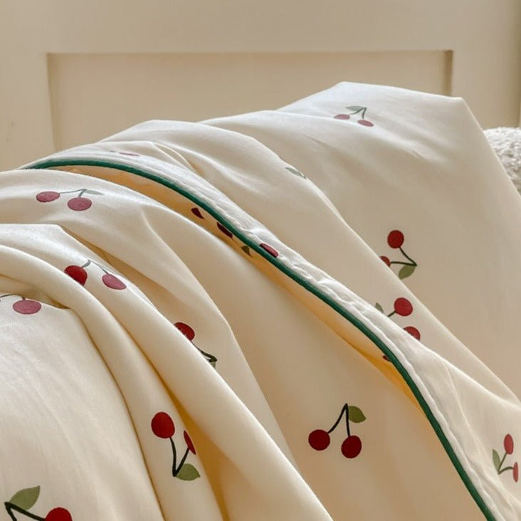 Cherry Quilt Cover Set