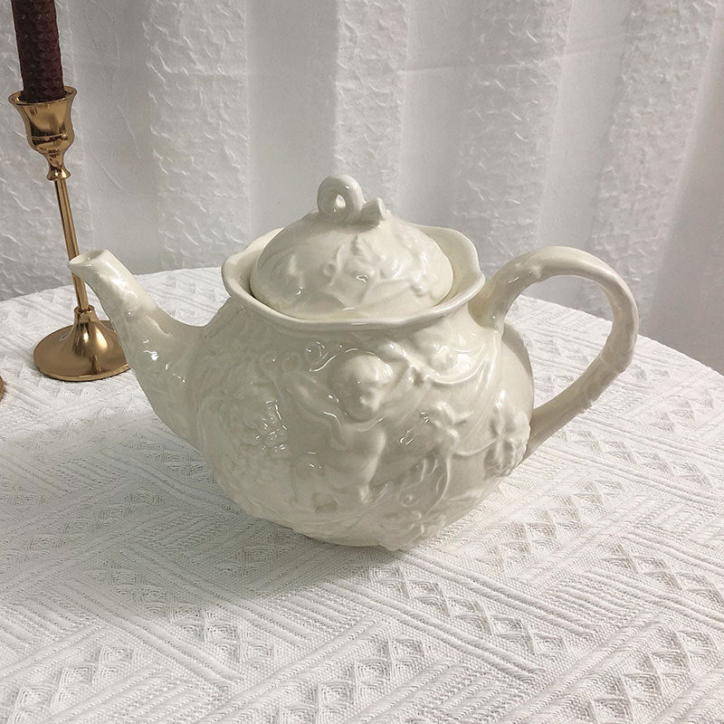 Cherub Teacup & Pot