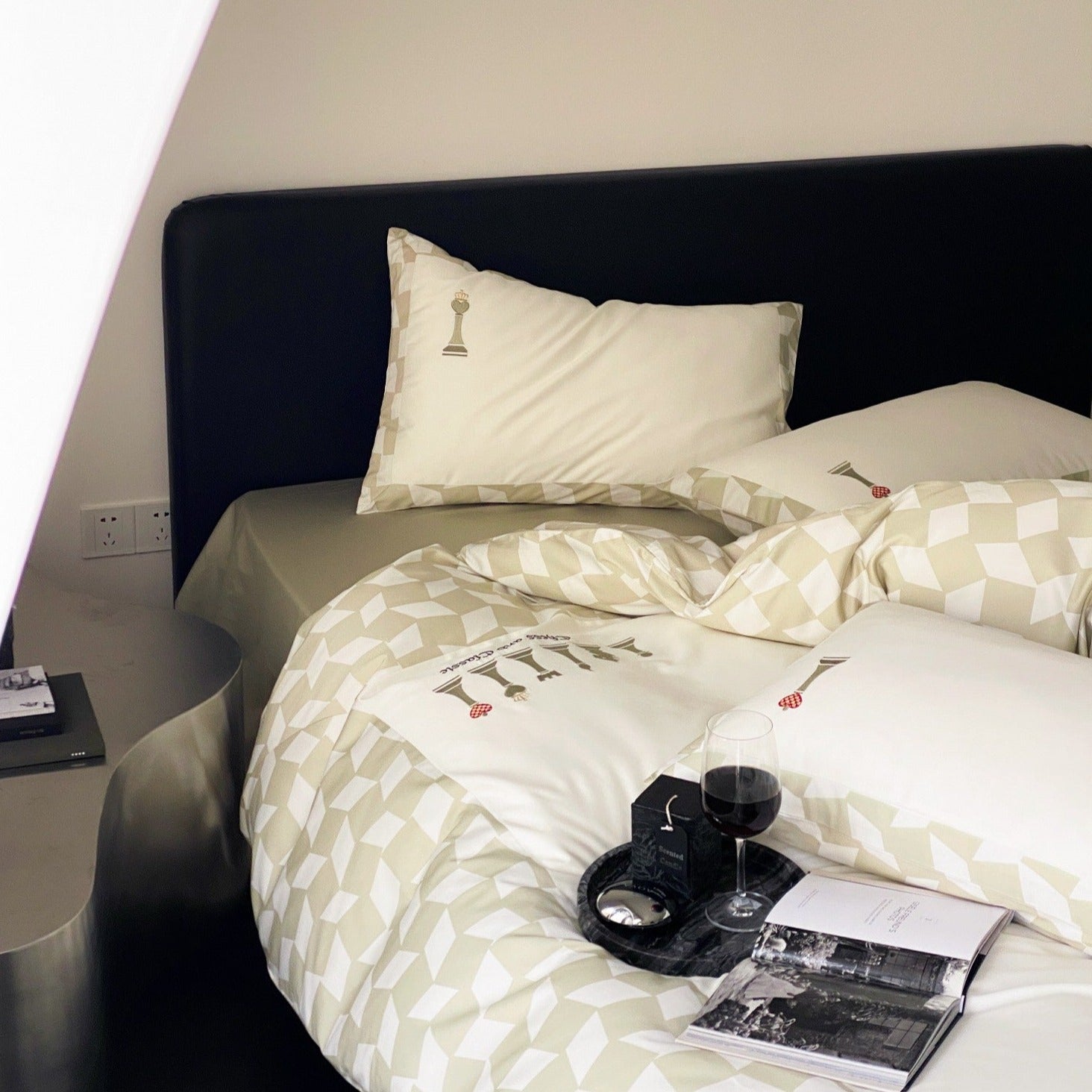Chess and Classic Bedding Set