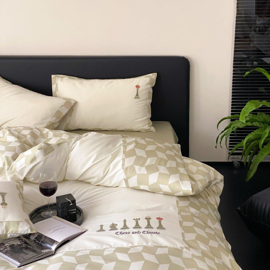 Chess and Classic Bedding Set
