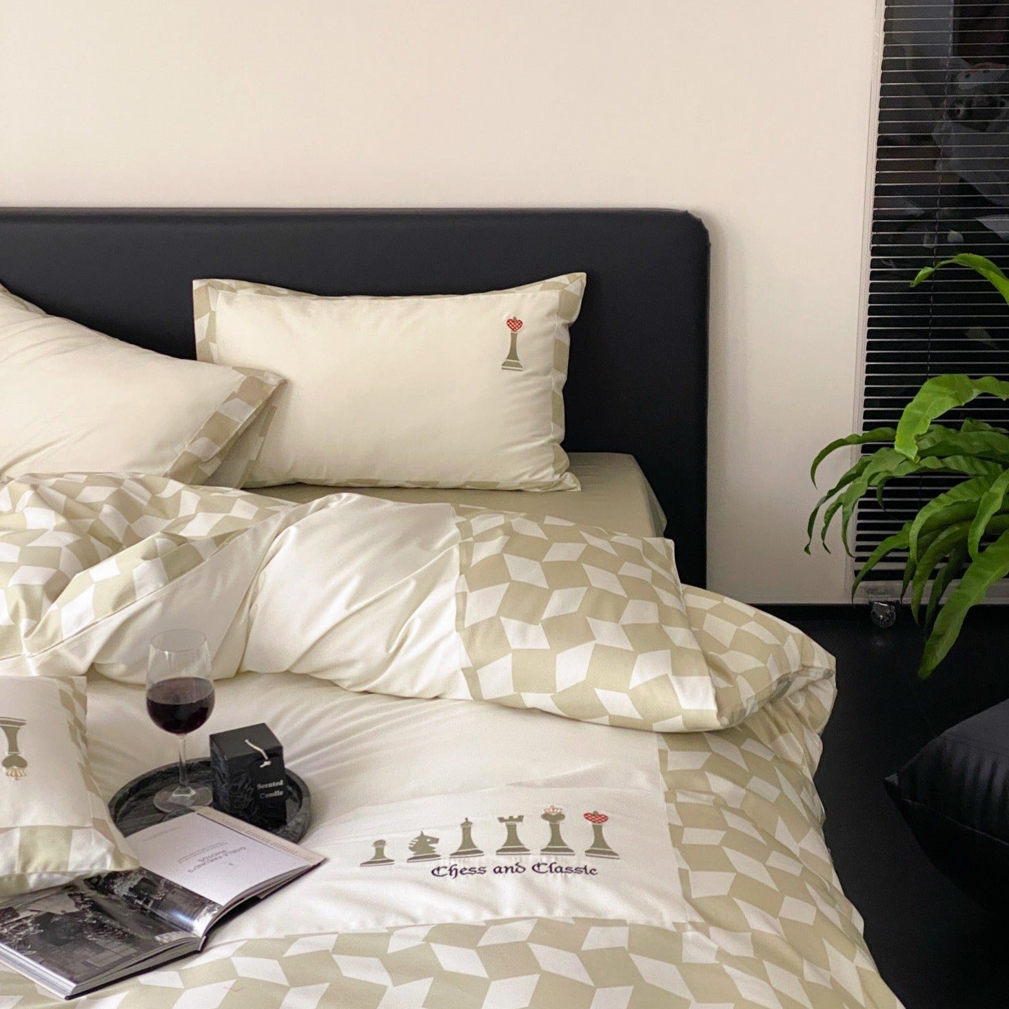 Chess and Classic Bedding Set