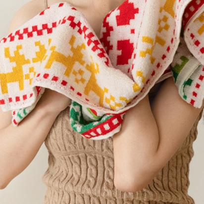 Christmas Spirit Cotton Towel