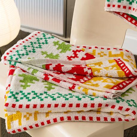 Christmas Spirit Cotton Towel